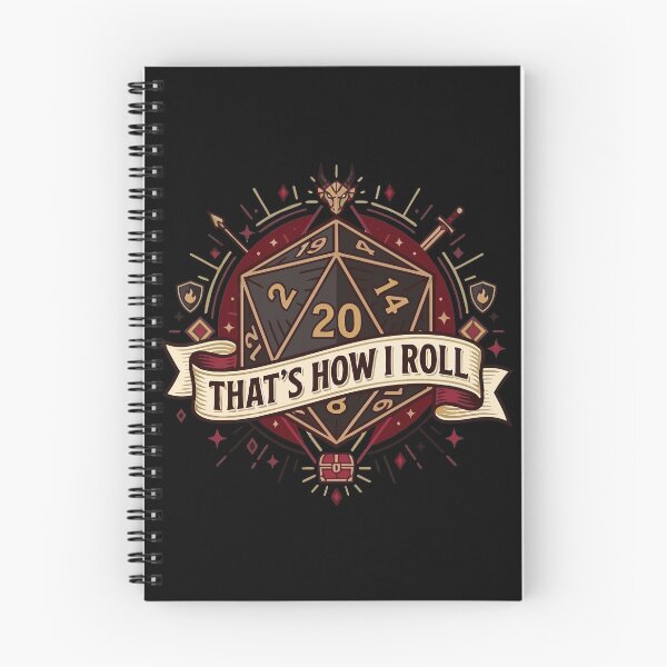 Item preview, That's How I Roll - D20 Role Playing Game Campaign - 20 Sided Die designed and sold by TobinHood.