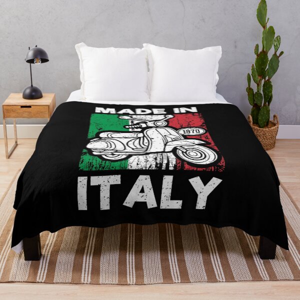 Item preview, Made In Italy Vintage Vespa Scooter Distressed Italian Flag Heritage designed and sold by Dmetalx Art Apparel.