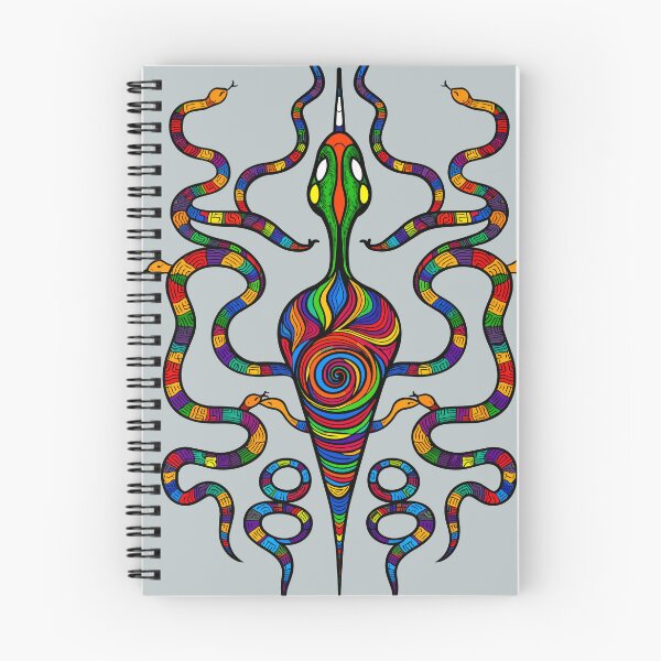 Item preview, Psychedelic Serpent Totem designed and sold by zoliartdesign.