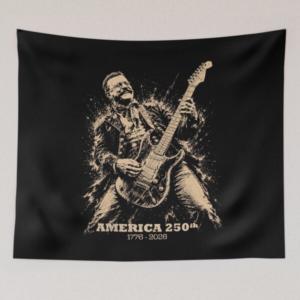 Item preview, Teddy Roosevelt Electric Guitar America 250 designed and sold by Victor Shadehorn.