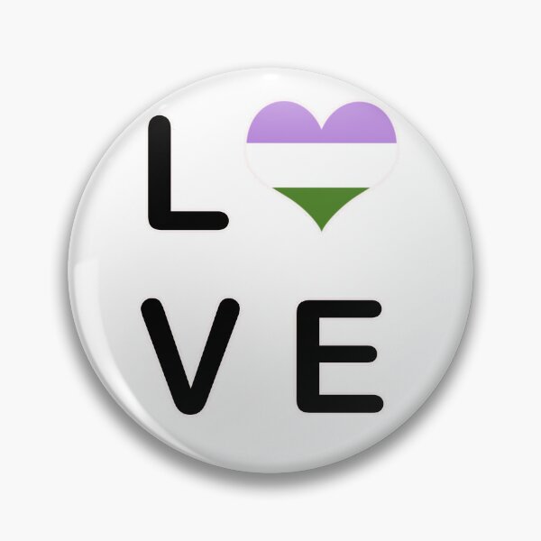 Item preview, Love Gender Queer Pride Flag designed and sold by Carlyle Creative Co..