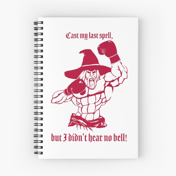 Item preview, Boxer Wizard - Cast my last spell, but I didn't hear no bell! designed and sold by MtnSmithy.