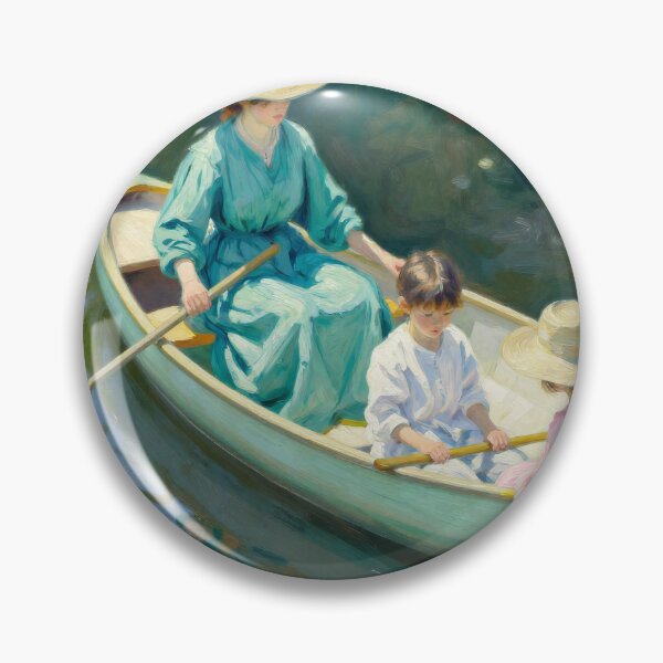 Item preview, Fine Art Painting - Boat #1 designed and sold by DroneWorks Creative.