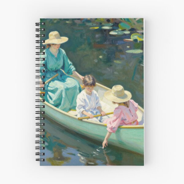Item preview, Fine Art Painting - Boat #1 designed and sold by DroneWorks Creative.