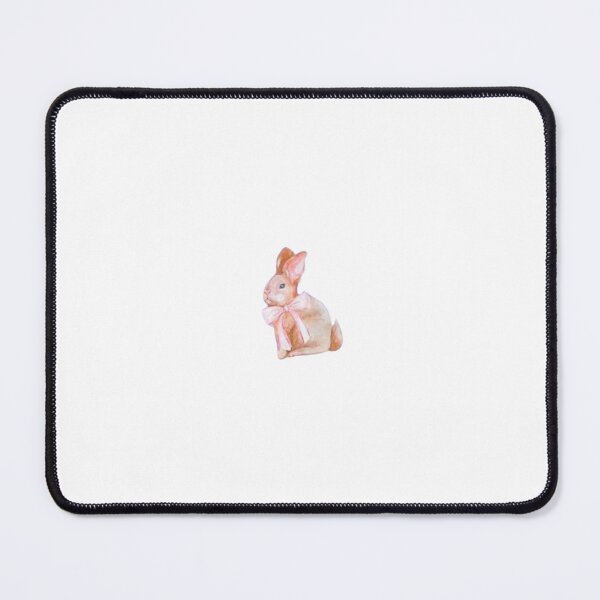 Item preview, bunny with a bow <3 designed and sold by Cherry Cloud Co..