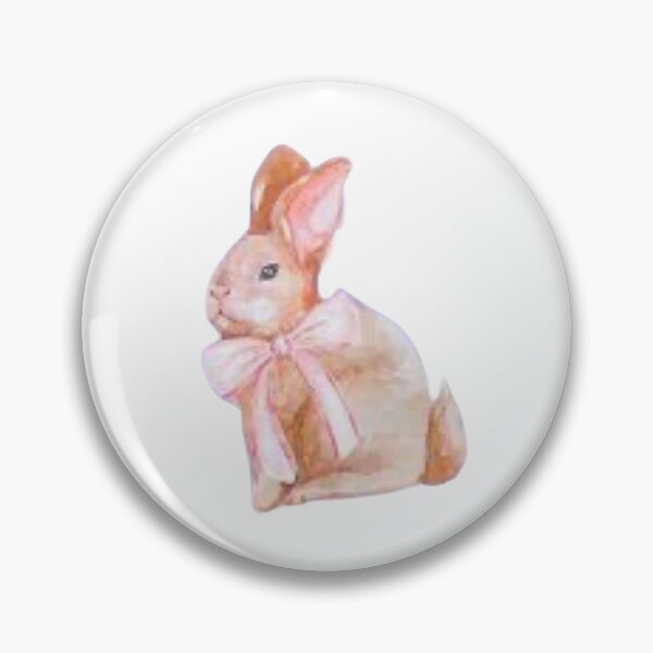 Item preview, bunny with a bow <3 designed and sold by Cherry Cloud Co..