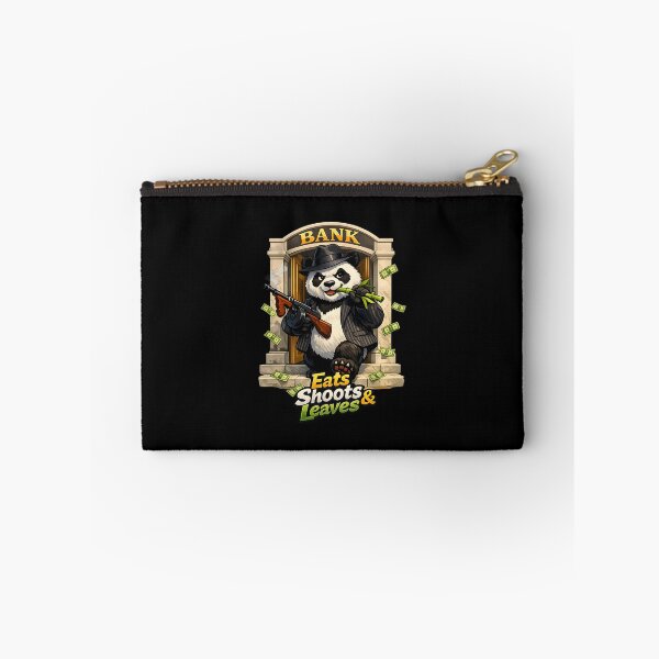 Item preview, Panda Bank Heist Eats Shoots Leaves designed and sold by Artmares.
