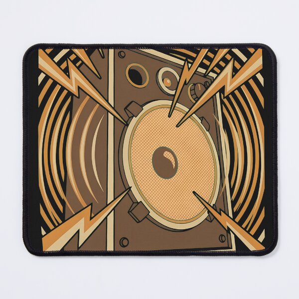Item preview, Retro Audio Speaker Power Waves designed and sold by Bassot-Studio.