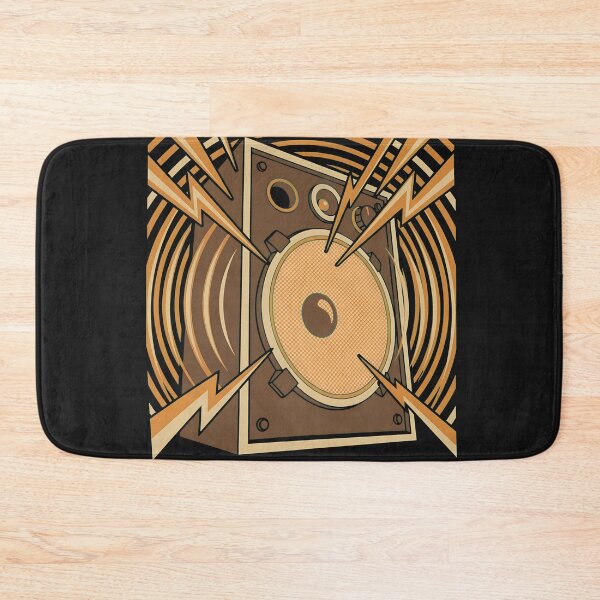 Item preview, Retro Audio Speaker Power Waves designed and sold by Bassot-Studio.