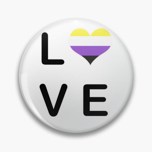 Item preview, Love Non-Binary Pride Flag designed and sold by Carlyle Creative Co..