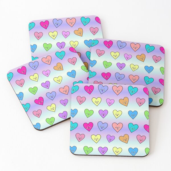 Item preview, Colorful Cute Heart designed and sold by kanaehonkawa.