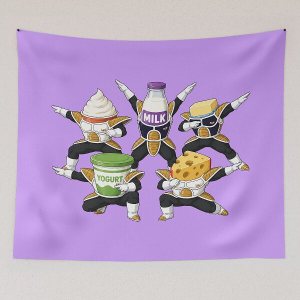 Item preview, Dairy Squad Ginyu Force Dairy Pun Funny Dragon Ball Z Anime Fan Art designed and sold by TobinHood.