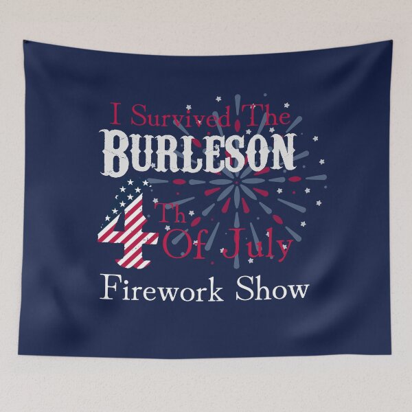 Item preview, I Survived The Burleson 4th Of July Firework Show designed and sold by Vileprint.