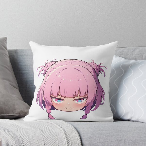 Item preview, Nazuna Nanakusa Call Of The Night Chibi Pink Hair Sleepy Eyes designed and sold by 108Recordings.