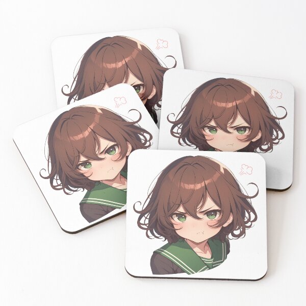 Item preview, Mutsuki Kantai Collection Kancolle Chibi Angry Pout designed and sold by 108Recordings.