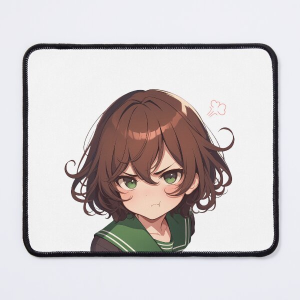 Item preview, Mutsuki Kantai Collection Kancolle Chibi Angry Pout designed and sold by 108Recordings.