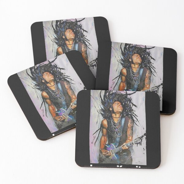 Item preview, Vibrant Musician Guitar Player Illustration designed and sold by ACIDO-BASICO.