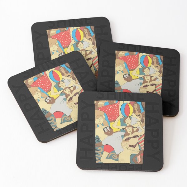 Item preview, Vibrant Crowd Summertime Fun Framed Art designed and sold by ACIDO-BASICO.
