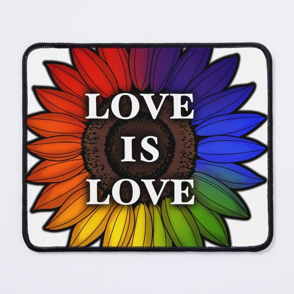 Item preview, Love is Love Rainbow Sunflower designed and sold by Carlyle Creative Co..