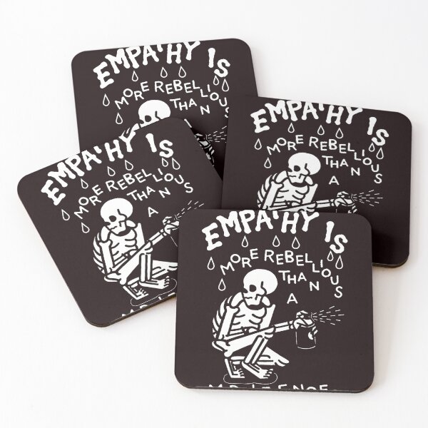Item preview, Kindness Is Rebellious Skeleton Statement  designed and sold by plimenitbelters.