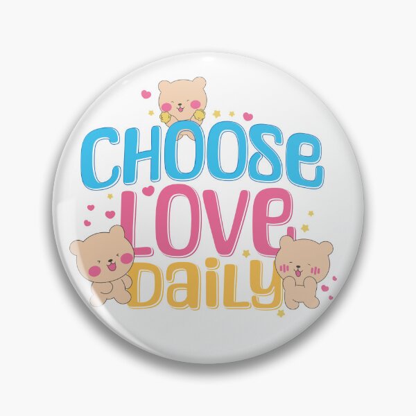Item preview, Choose Love Daily – Christian Faith designed and sold by Verse & Vibes.