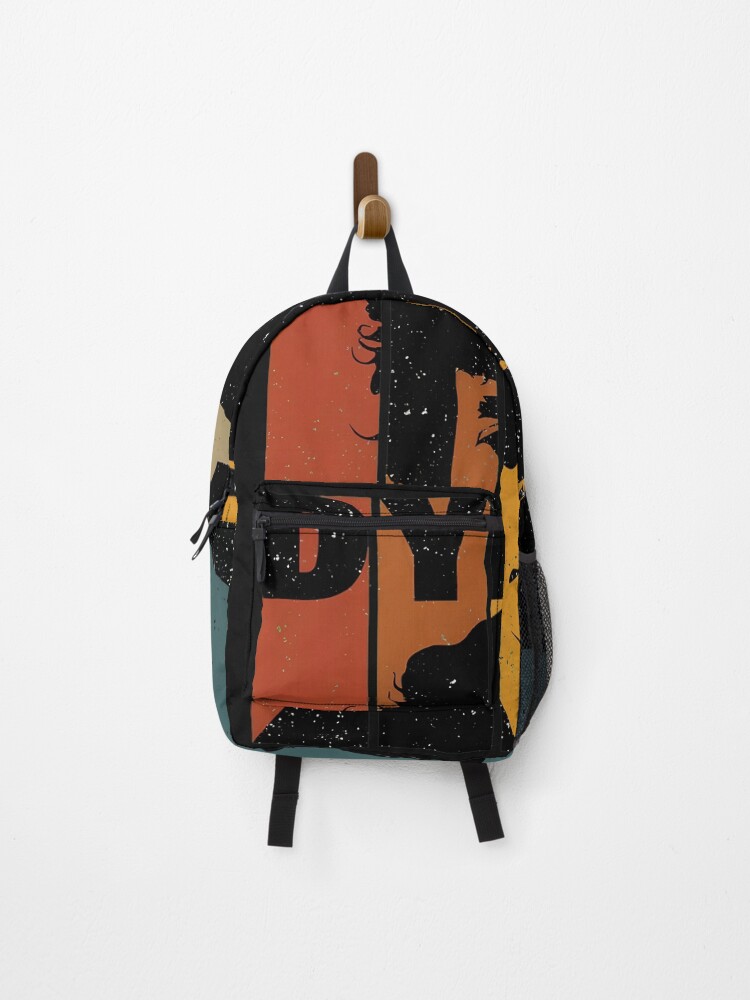 Thumbnail 1 of 3, Backpack, Iconic Singer Retro Vertical Banner designed and sold by ACIDO-BASICO.