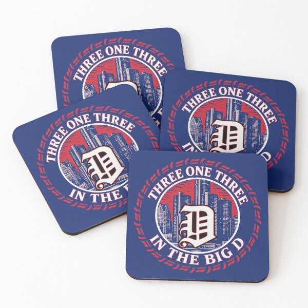 Item preview, Three One Three 313 in the Big D - Detroit - Michigan - Pistons designed and sold by krewyork.