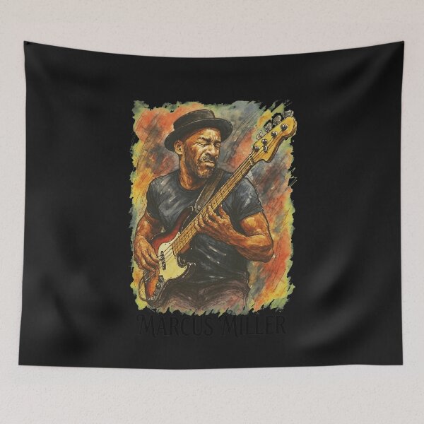 Item preview, Instrumentalist Portrait Dynamic Watercolor Art designed and sold by ACIDO-BASICO.