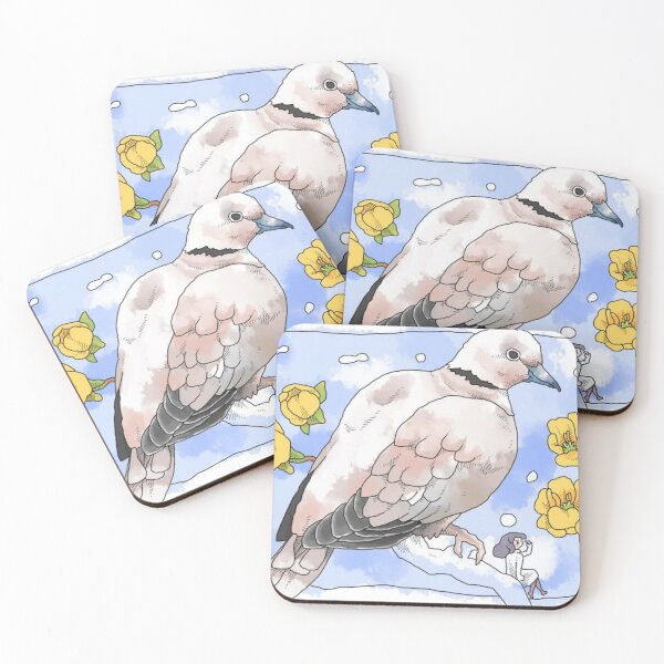 Item preview, Giant Dove and Tiny Girl designed and sold by Lama-Banana.