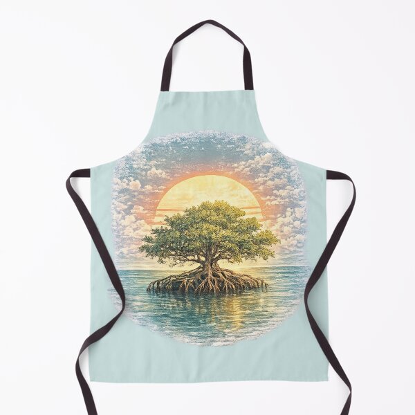 Item preview, Unique BeautyF lorida Mangrove Sunset Paradise designed and sold by piketo.