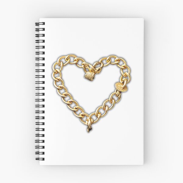 Item preview, Chunky Gold Chain Heart designed and sold by shaescreations1.