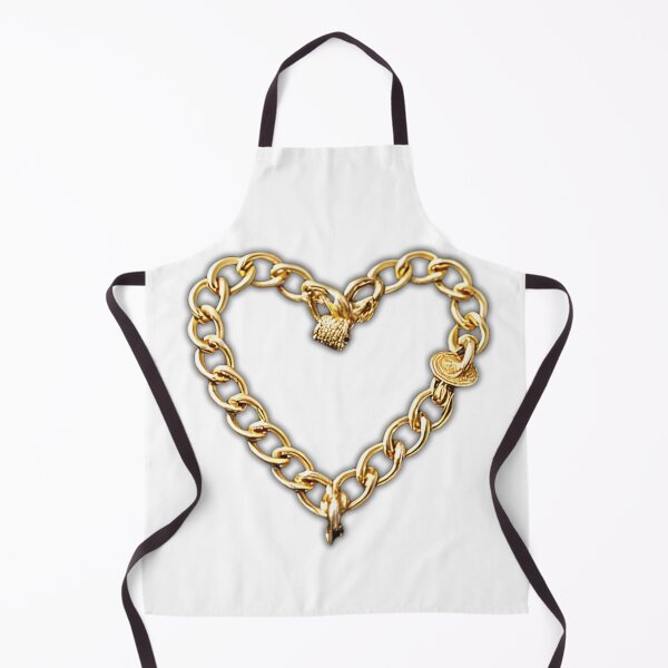 Item preview, Chunky Gold Chain Heart designed and sold by shaescreations1.