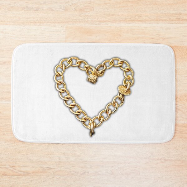 Item preview, Chunky Gold Chain Heart designed and sold by shaescreations1.