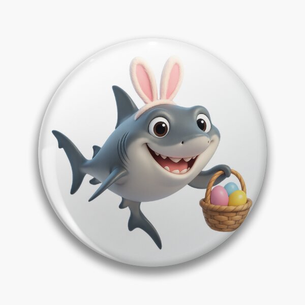 Item preview, Easter Spinner Shark designed and sold by Sillytoe.