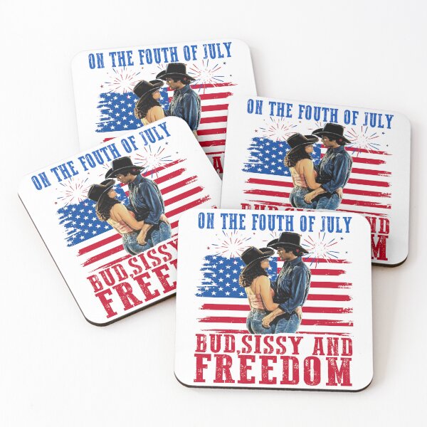 Item preview, Bud and Sissy Gilley’s Texas | Urban Cowboy Movie 4th of July designed and sold by Harmontal.