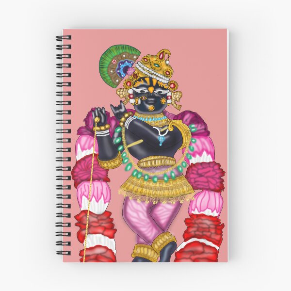 Item preview, Radha Raman (Vrindavan) Digital Artwork | Divine Krishna Hindu Spiritual Illustration designed and sold by Harshit_Digital_Arts.