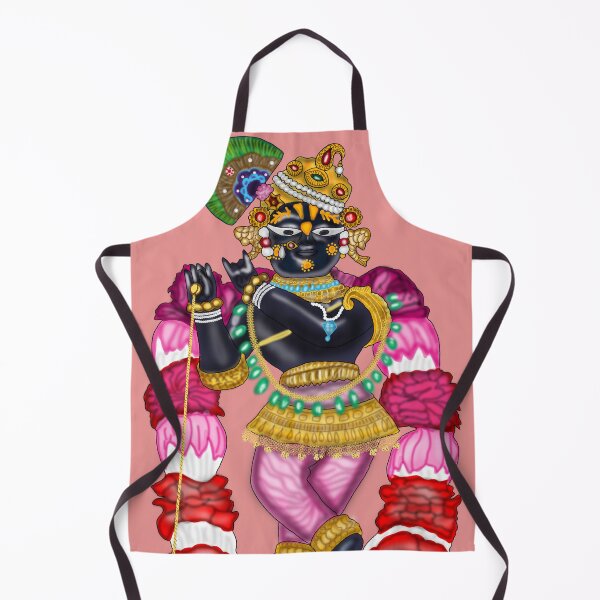 Item preview, Obra de arte digital de Radha Raman (Vrindavan) | Ilustración espiritual hindú del divino Krishna designed and sold by Harshit_Digital_Arts.