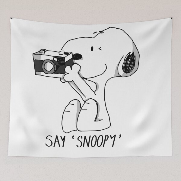 Item preview, Say 'snoopy'  designed and sold by Katyslittlestickershop.
