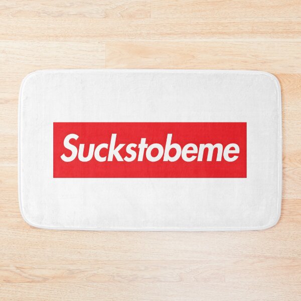 Item preview, Streetwear Suckstobeme Red Box Logo Parody designed and sold by Artmares.