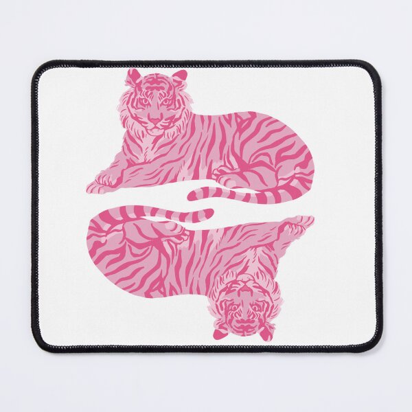 Item preview, Minimalist Vintage Pink Tiger Illustration Art designed and sold by shaescreations1.