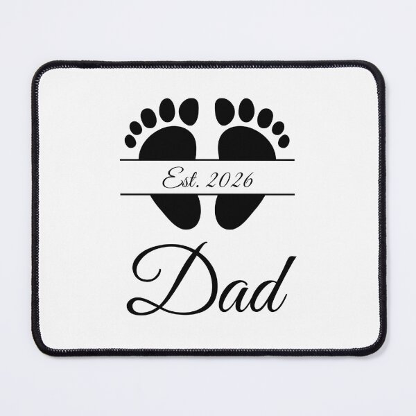 Item preview, Dad Est. 2026 with Footprint Design designed and sold by jeweleddesigns.