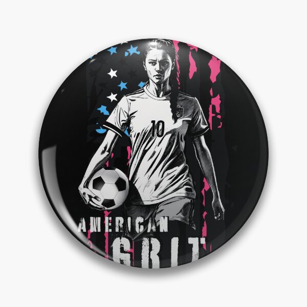 Item preview, American Grit Womens Soccer US Flag designed and sold by AXENT Designs.