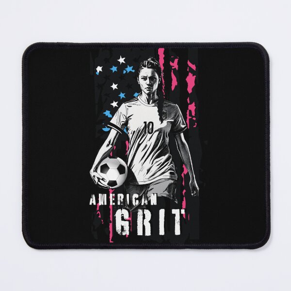 Item preview, American Grit Womens Soccer US Flag designed and sold by AXENT Designs.