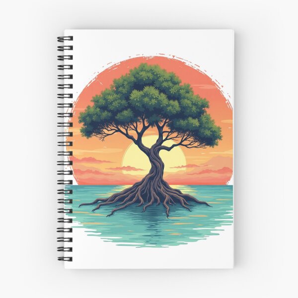 Item preview, Casual Florida Mangrove Sunset Paradise designed and sold by piketo.