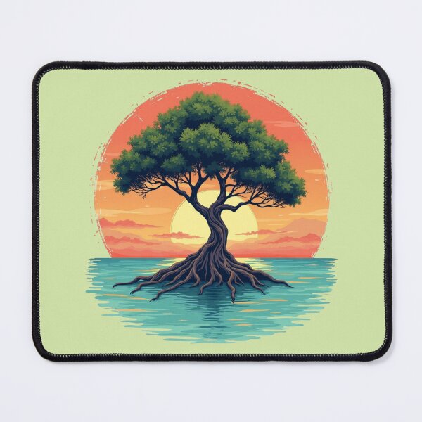 Item preview, Casual Florida Mangrove Sunset Paradise designed and sold by piketo.