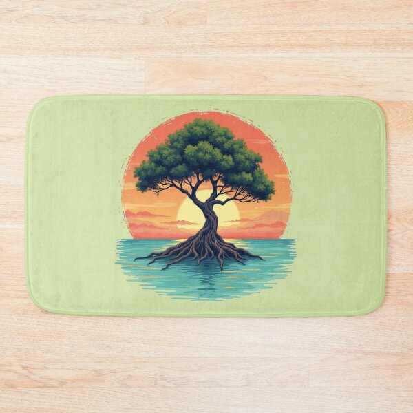 Item preview, Casual Florida Mangrove Sunset Paradise designed and sold by piketo.