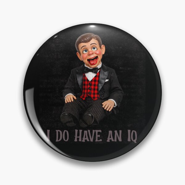Item preview, I Do Have An IQ, vintage ventriloquist dummy designed and sold by Giddy Bear Gifts.