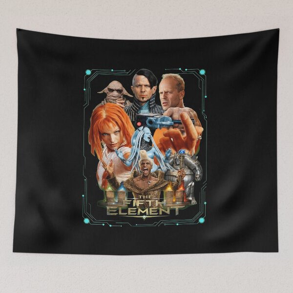 Item preview, Retro Sci-Fi Movie Character Montage designed and sold by LaurasChapper.