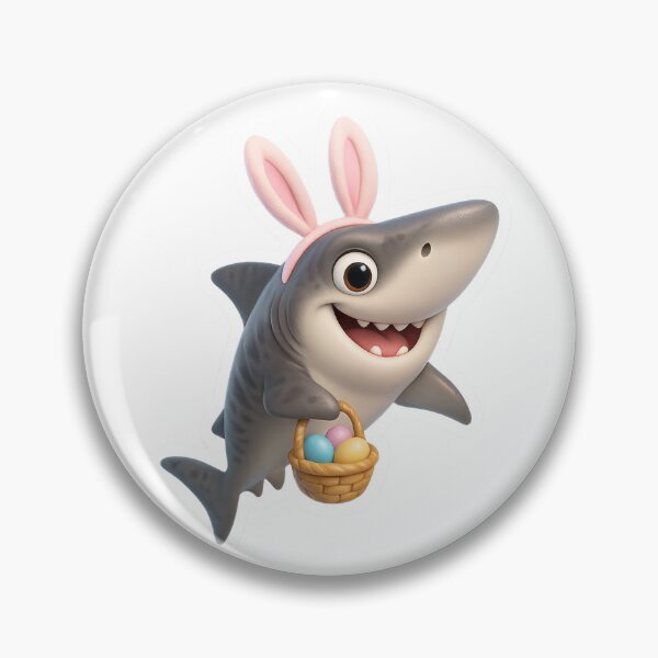 Item preview, Easter Tiger Shark designed and sold by Sillytoe.