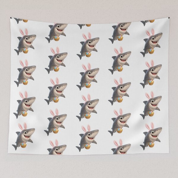 Item preview, Easter Tiger Shark designed and sold by Sillytoe.